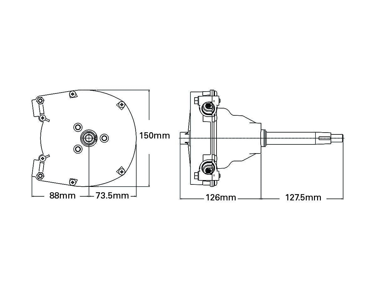 Steering Cable Kit T91 19ft 5.79m (*) - view 4