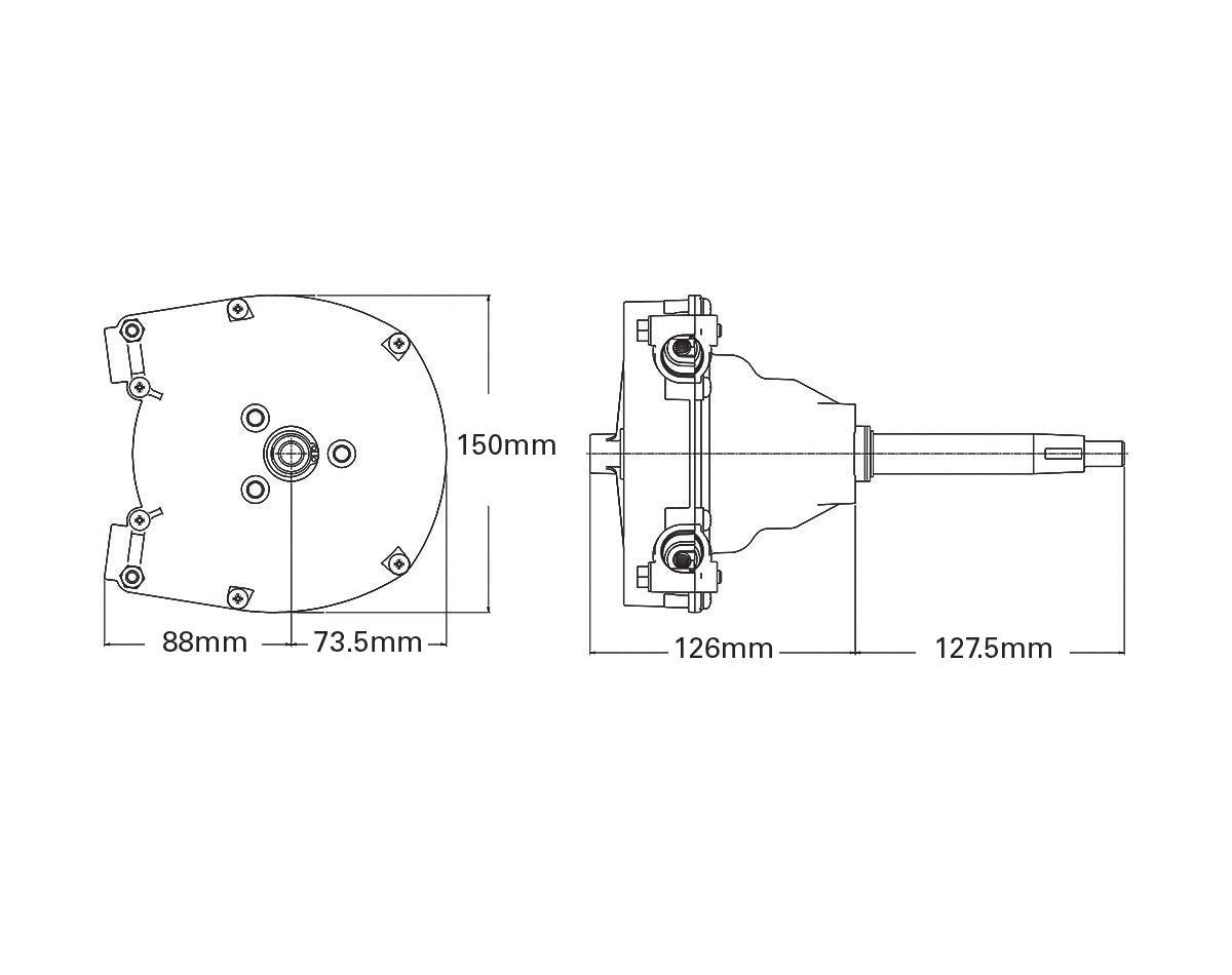 Steering Cable Kit T93ZT 15ft 4.57m (*) - view 4
