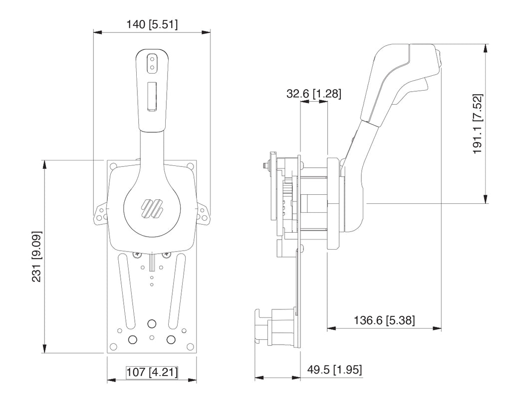 Control Single Lever B310B-NT Black - view 2