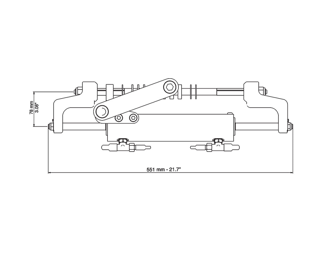 Cylinder Front Mnt UC95-OBF-3 - view 4