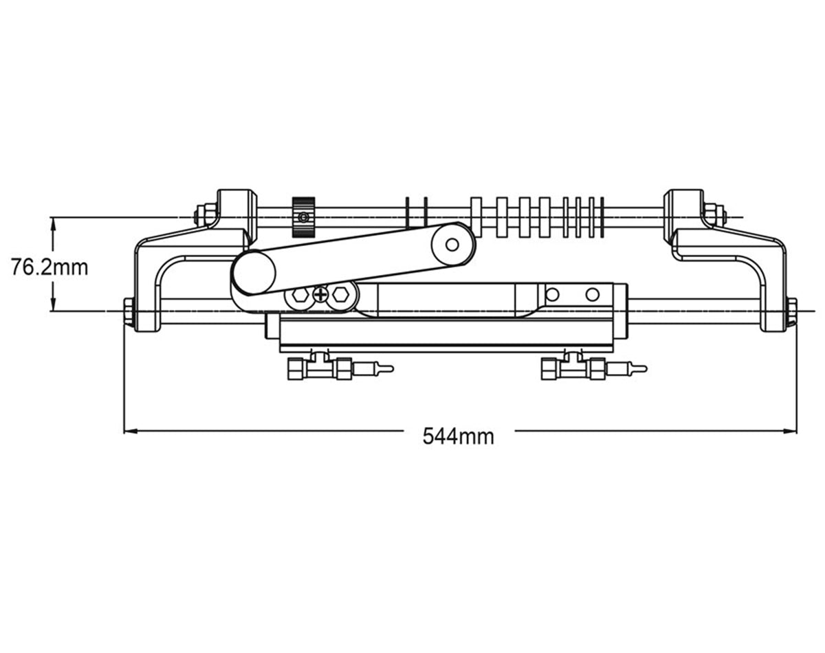 Cylinder Front/Mnt UC128-OBF-2 Stbd - view 3