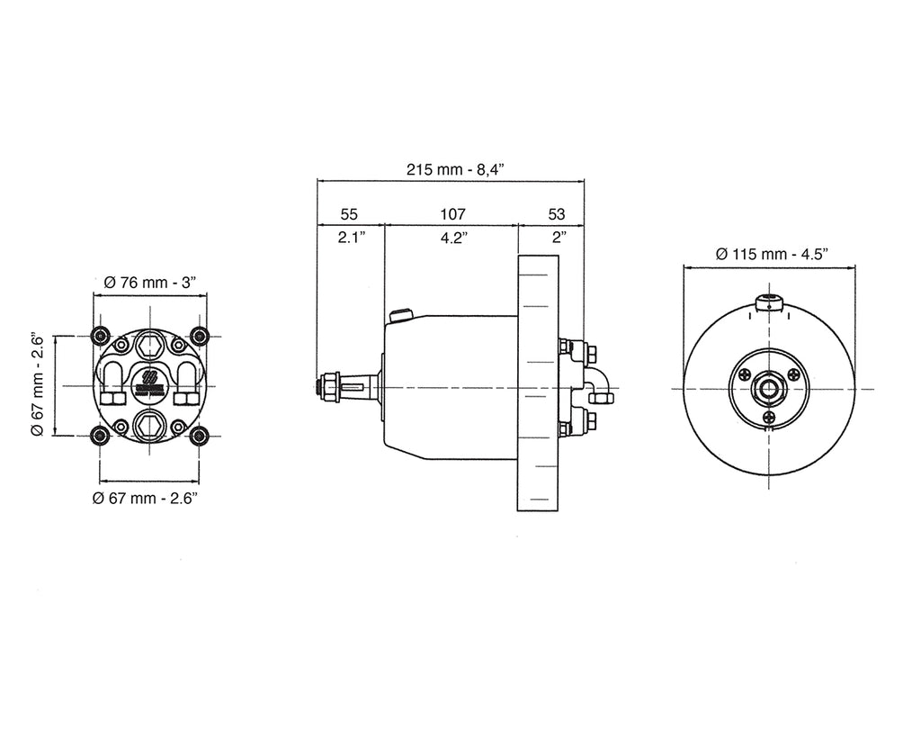 NAUTECH 300hp Steering Kit 2 Exc. Hose (*) - view 5