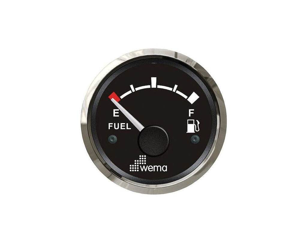 Gauge Fuel Level Black S/S 0-190 Ohms - view 4