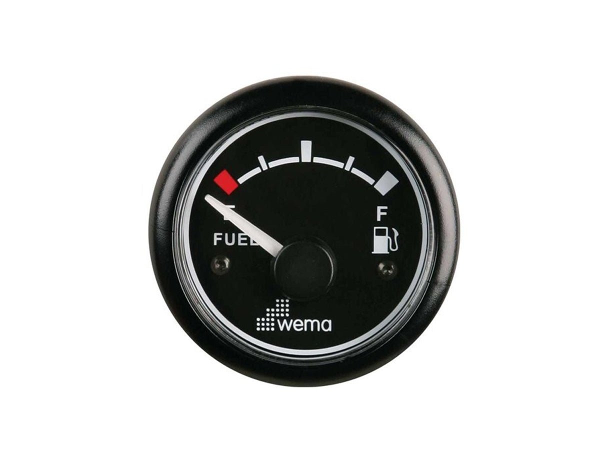 Gauge Fuel Level Black S/S 0-190 Ohms - view 3