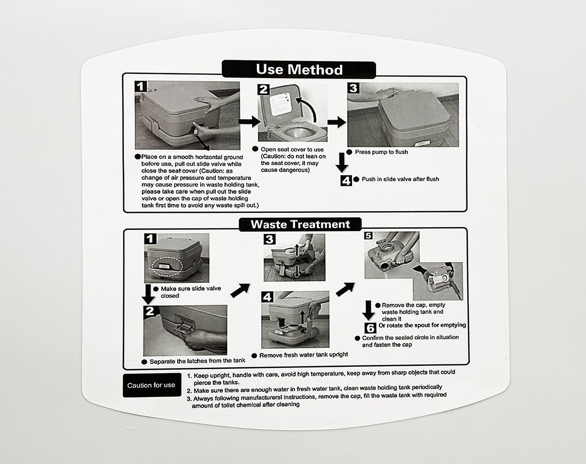 Toilet Portable 10L - view 7