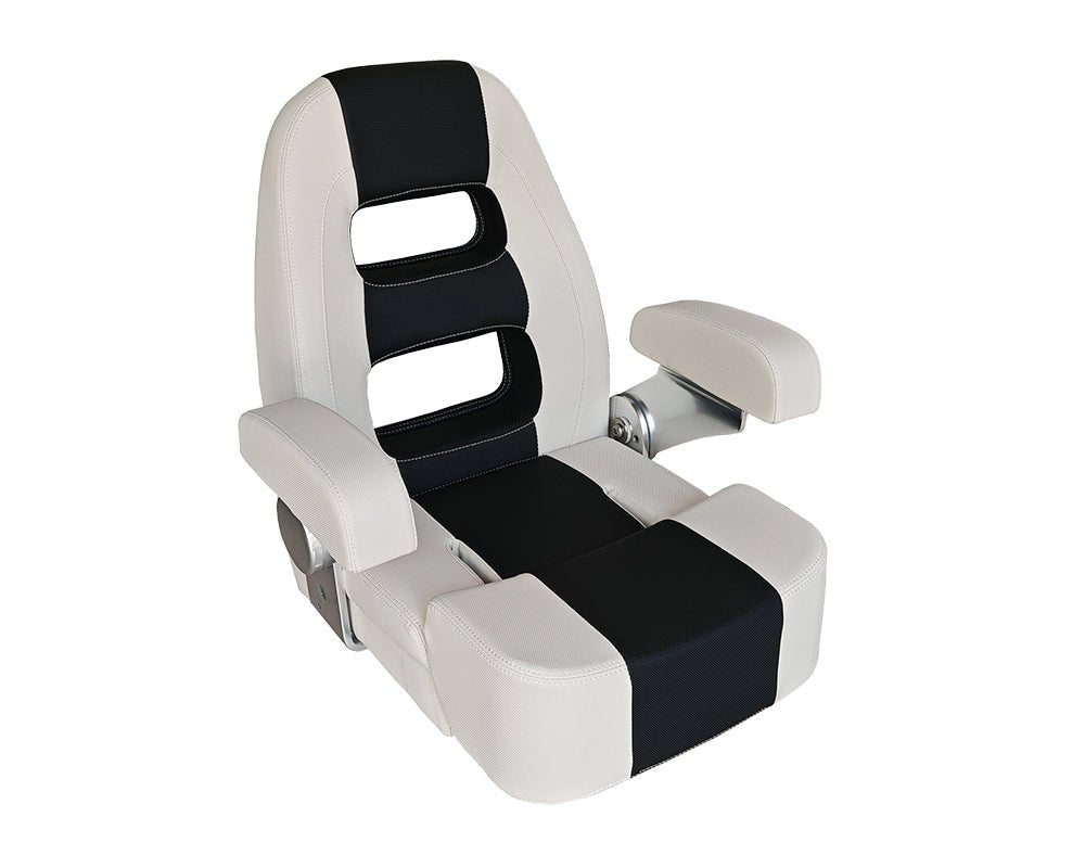 Seat HM58 Flip-Up Smooth Blk/ Carb. Blk - view 6