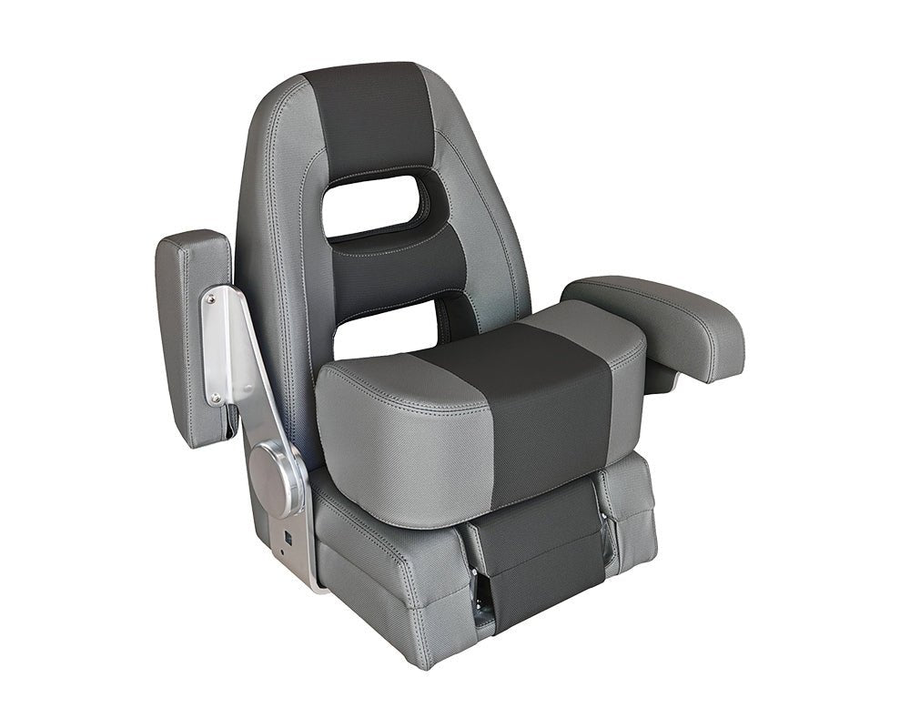 Seat HM58 Flip-Up Smooth Blk/ Carb. Blk - view 4