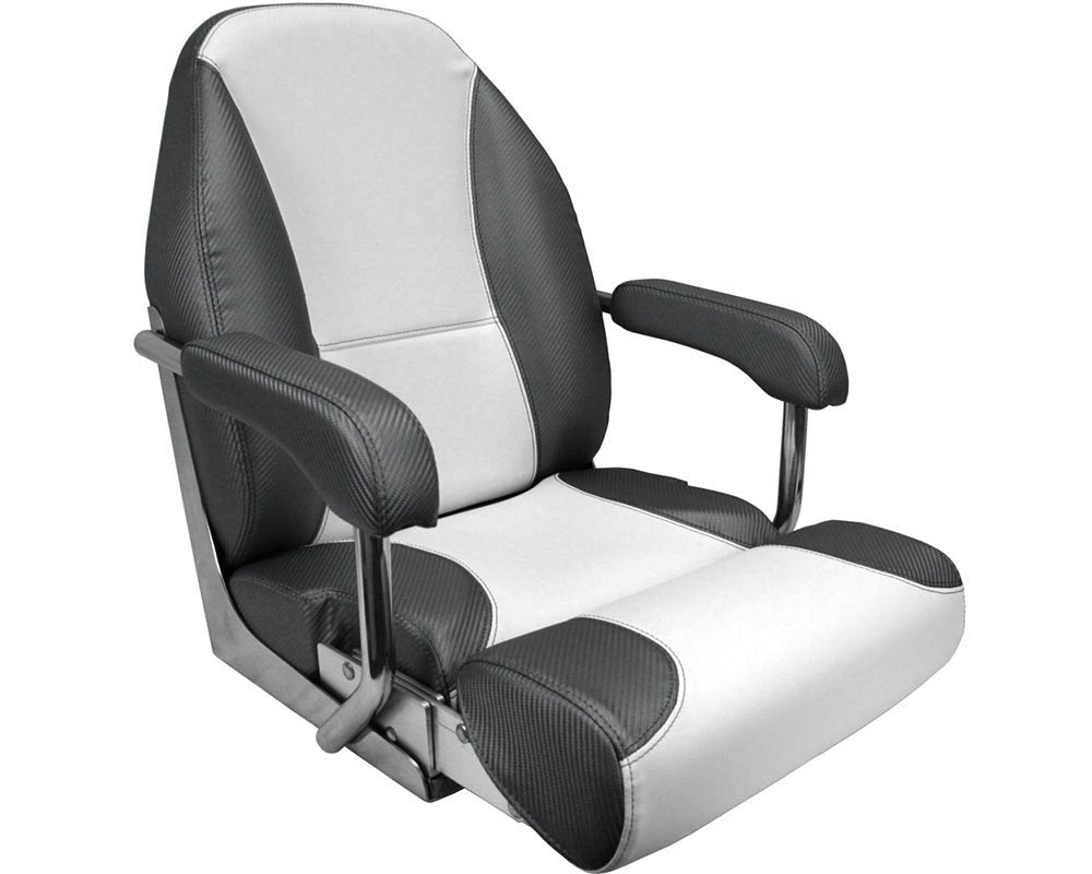 Seat Mojo Deluxe Flip-Up S/S Dk Blue/Wht - view 4