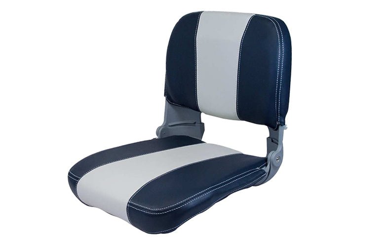 Seat SS48 Folding Dk Bl/Off Wht - view 3