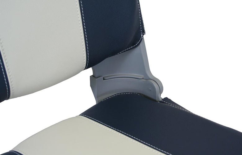 Seat SS48 Folding Dk Bl/Off Wht - view 5