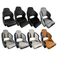 Seat H52 Flip-Up Carbon Black/Yell. Stitch - view 4