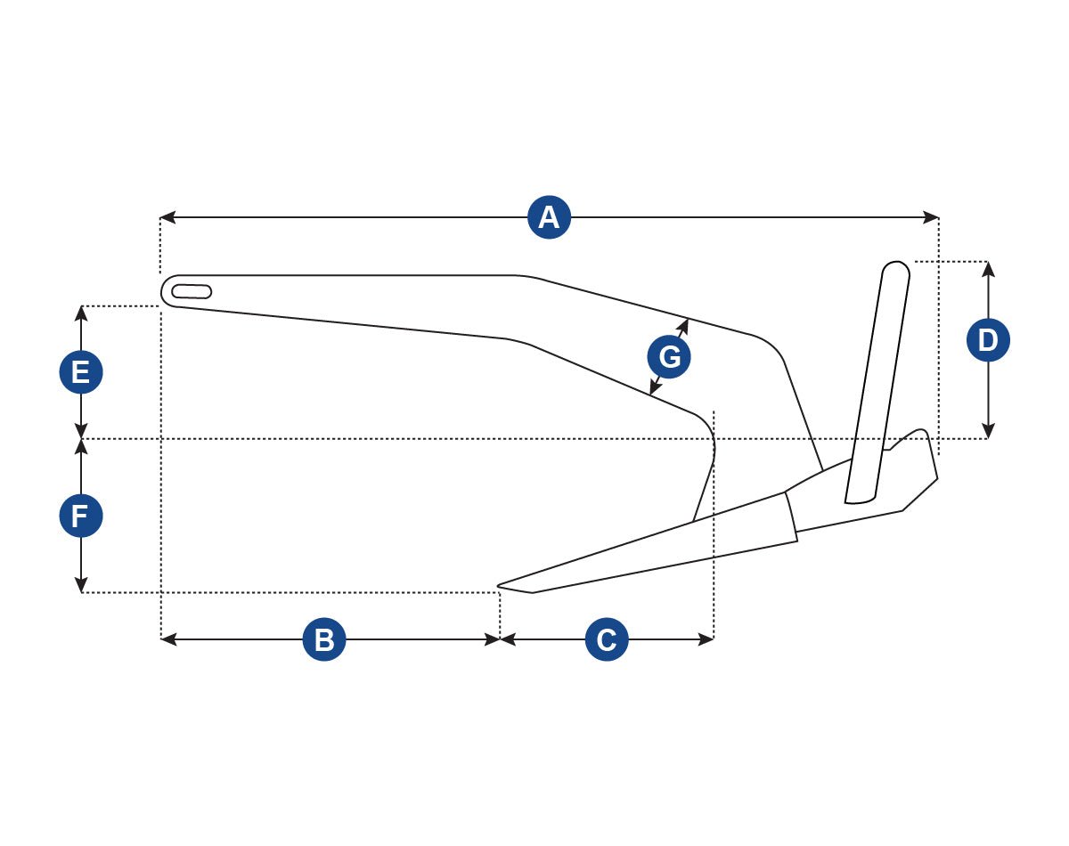 Anchor Bull Galv 10kg - view 2