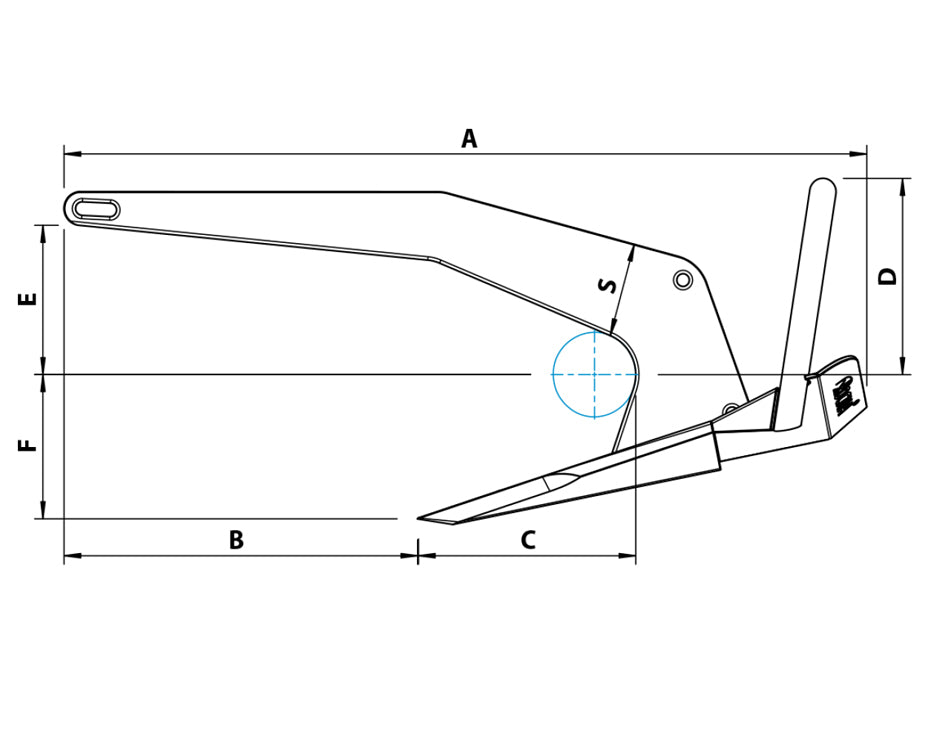 Anchor Rocna Galv 4kg - view 3