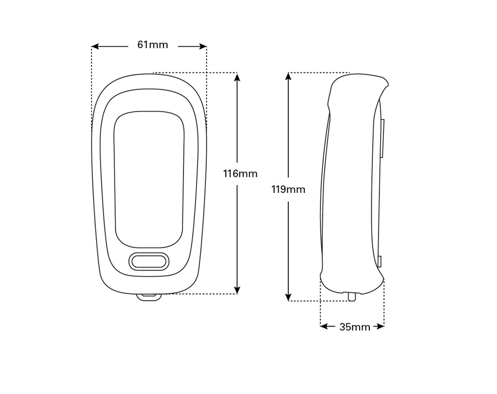 Quick Handheld Radio RRC H04+ 869Mhz - view 2