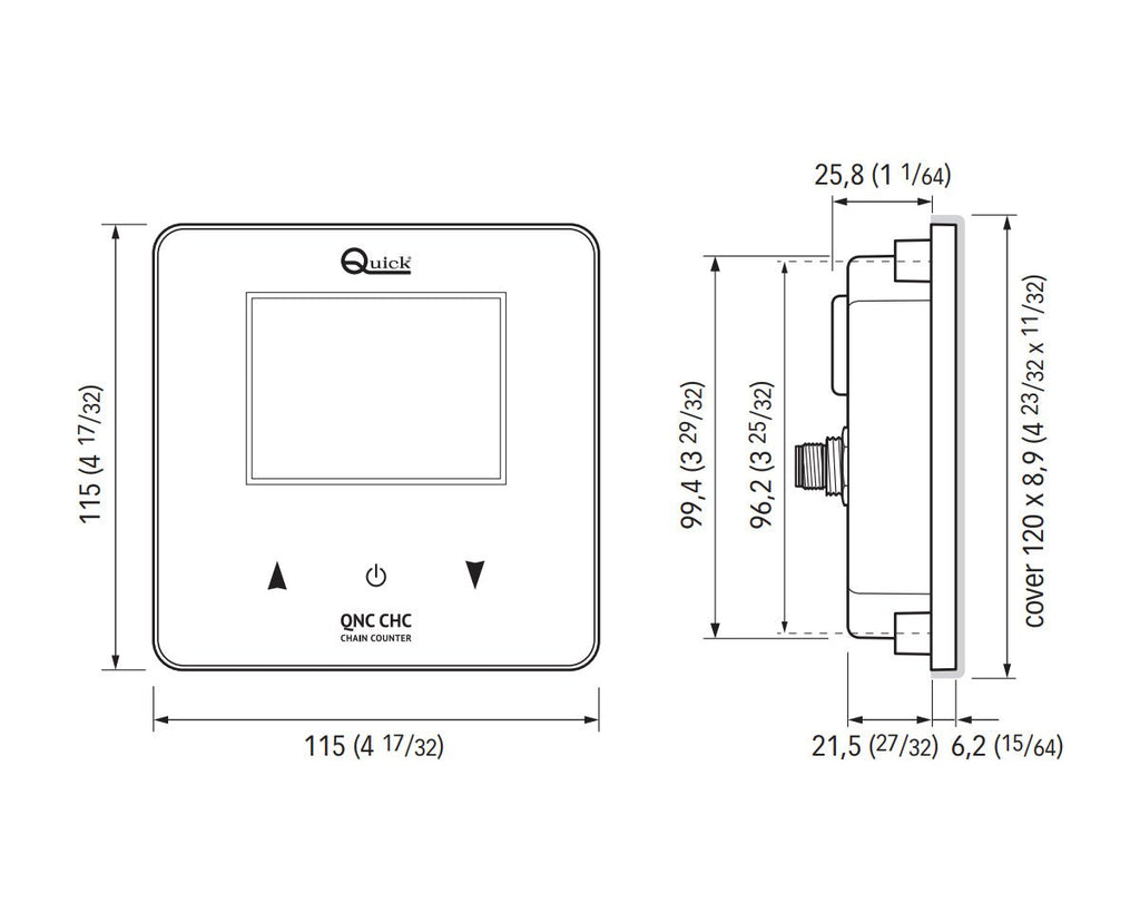 Chain Counter Panel F/Mnt QNC CHC - view 5