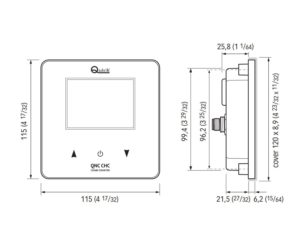Chain Counter Panel F/Mnt QNC CHC - view 5