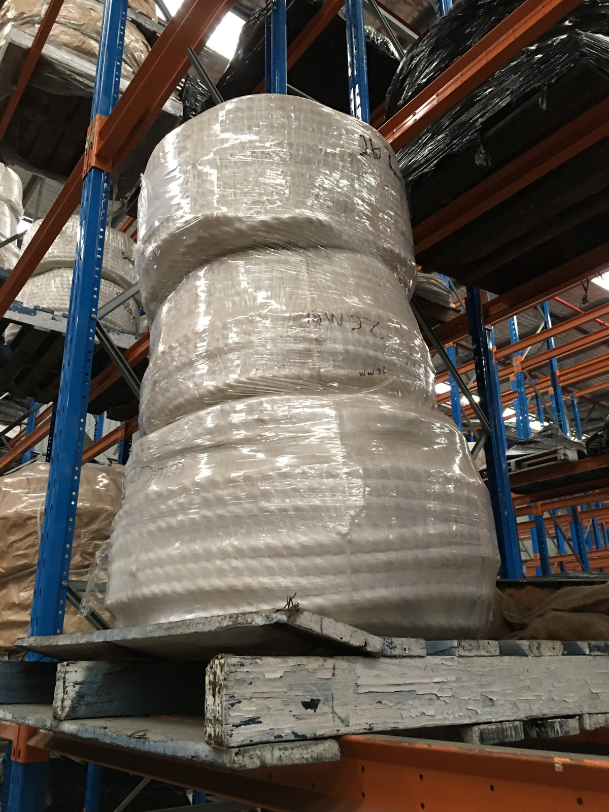 ROPE SILVER 3 STRAND B GRADE (WHITE) 28MM x 250M - view 2