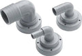 VETUS Hose connection, Ø 13 mm, right angle, for rigid tanks RT13B
