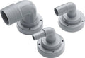 VETUS Hose connection, Ø 38 mm, right angle, for rigid tanks RT38B