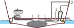 VETUS Waste water tank, 160 L (incl. right angle hose connections of Ø 16 and Ø 38 mm) TANKV160 - view 2