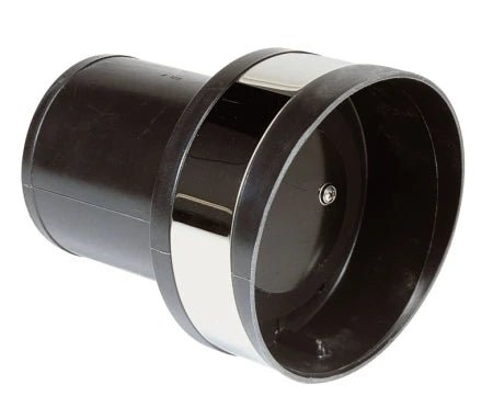 VETUS Synthetic transom exhaust connection with check valve, TC100, Ø 100 mm  TC100