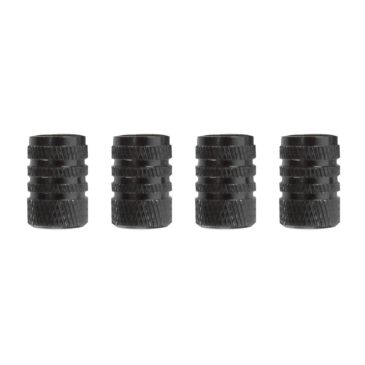 Universal Fit Alloy Valve Caps - 4pk