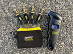 Premium Tyre Deflators & Digital Gauge Combo - 6pc Set - view 2