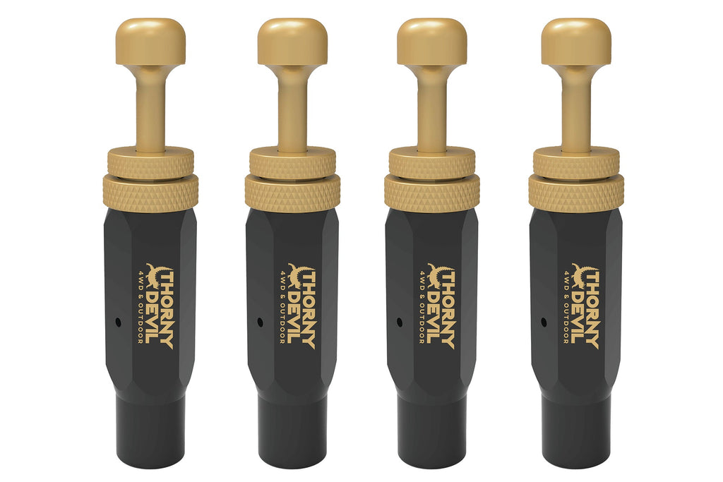Premium Tyre Deflators & Digital Gauge Combo - 6pc Set - view 4
