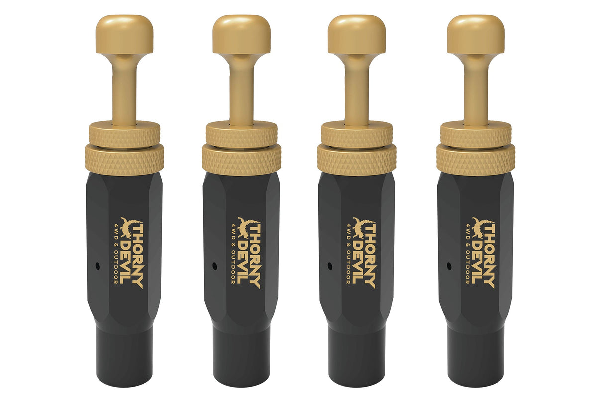 Premium Tyre Deflators & Digital Gauge Combo - 6pc Set - view 4