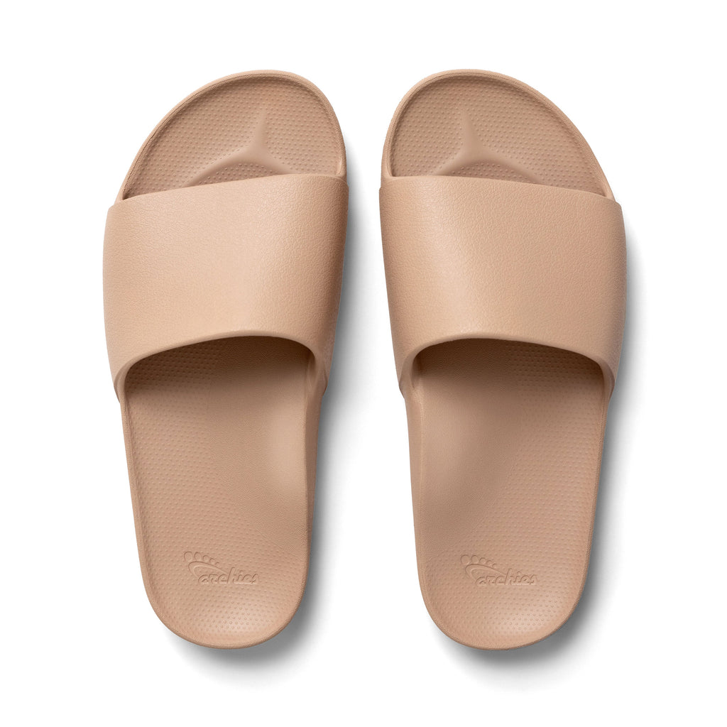 Archies Arch Support Slides - Classic - Tan