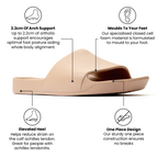 Archies Arch Support Slides - Classic - Tan