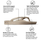 Archies Arch Support Thongs - Classic - Taupe