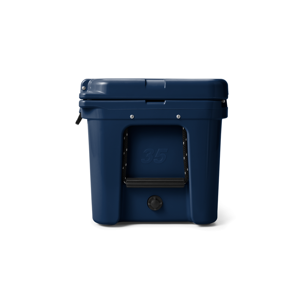 Tundra 35 Hard Cooler - Navy - side view