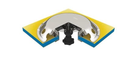 VETUS Closable deck ventilator type UFO 2 (incl. synthetic trim ring and mosquito screen) UFO2 - view 2