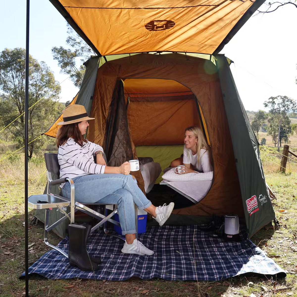 Coleman 4P Gold Series Evo Instant Up Tent, Weathertec - view 9