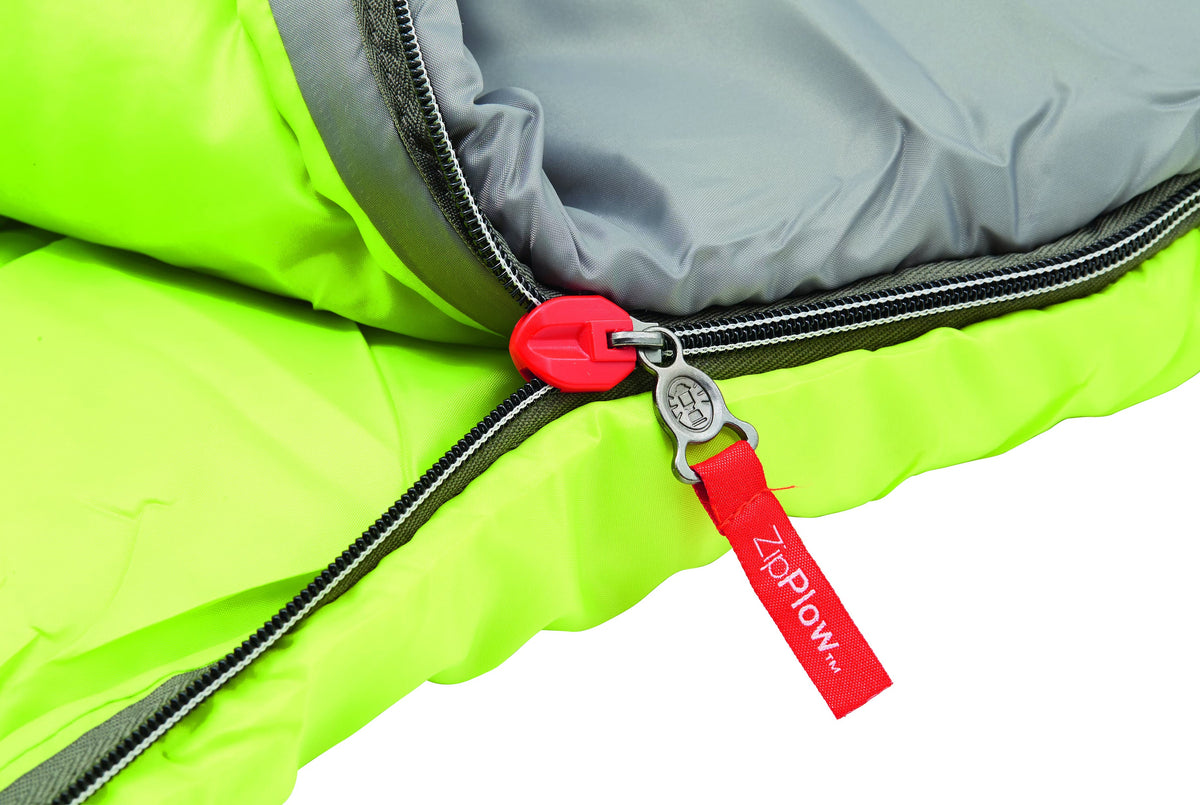 Coleman 7°C Sleeping Bag Kids FryeFly Illumi-bug Green, Glow in the Dark - view 14