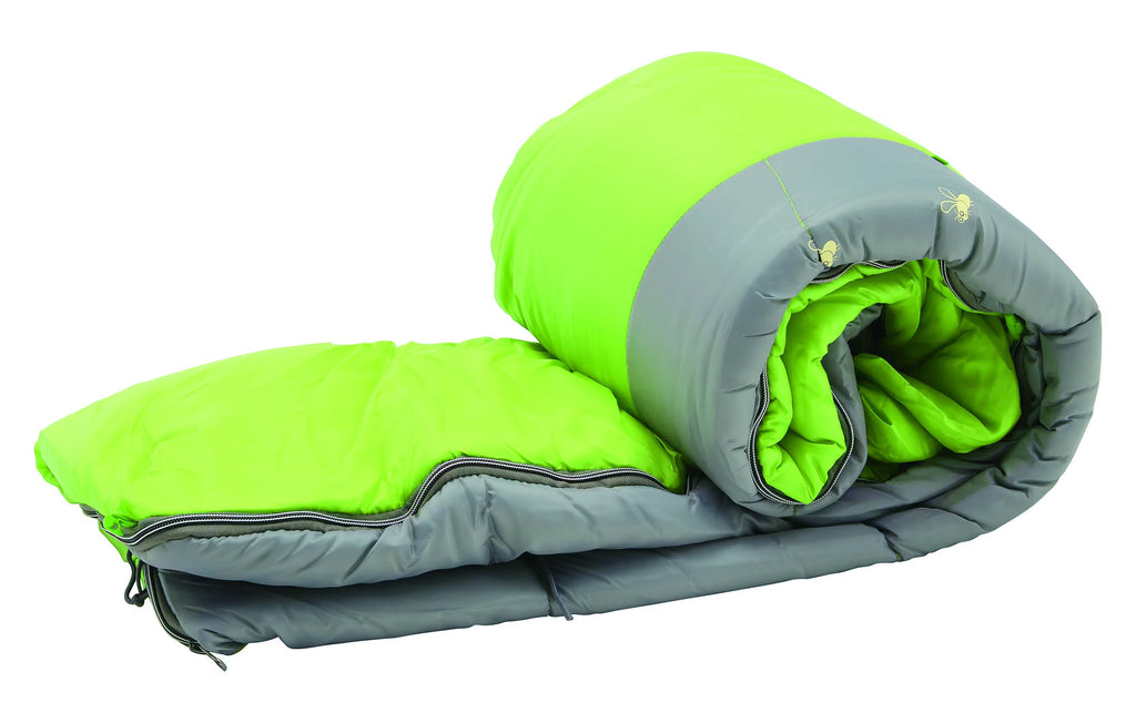 Coleman 7°C Sleeping Bag Kids FryeFly Illumi-bug Green, Glow in the Dark - view 16