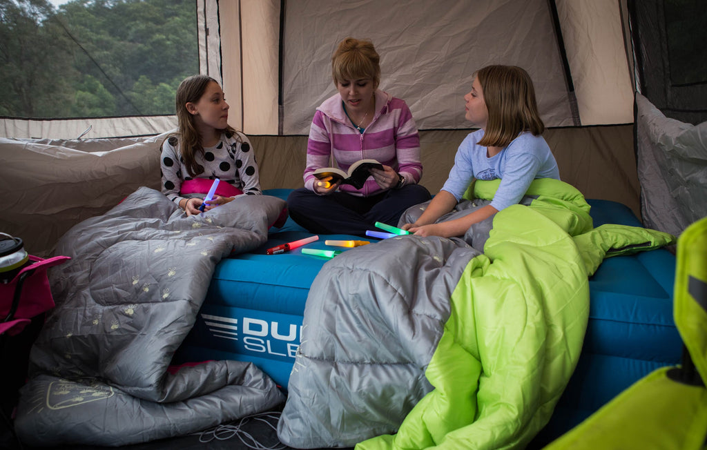 Coleman 7°C Sleeping Bag Kids FryeFly Illumi-bug Green, Glow in the Dark - view 12