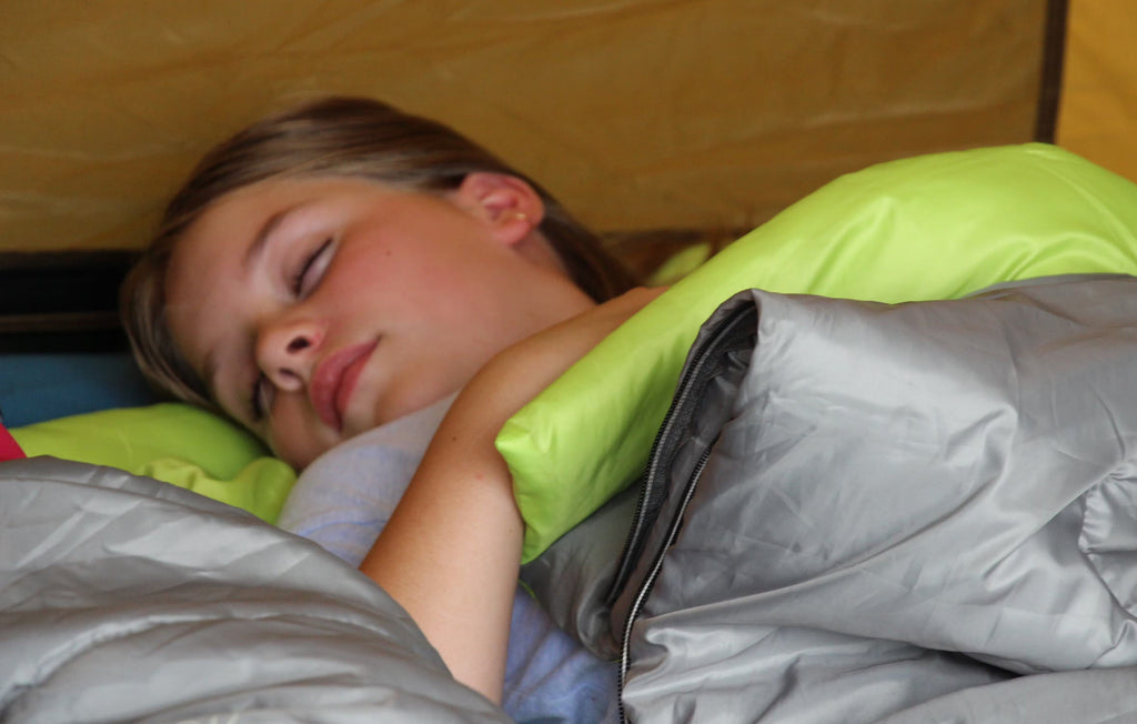 Coleman 7°C Sleeping Bag Kids FryeFly Illumi-bug Green, Glow in the Dark - view 11