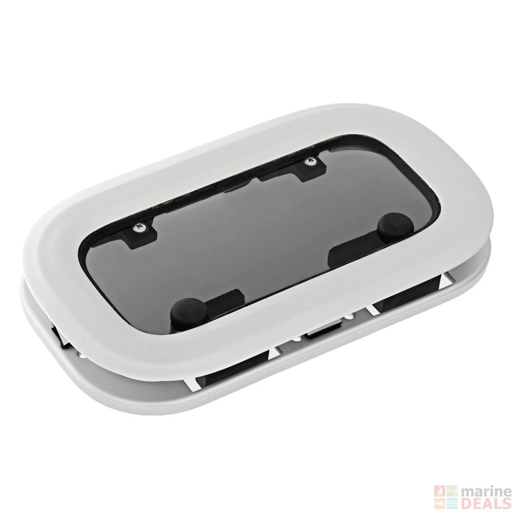 Vetus Maxwell Low Profile PA Series Aluminium Porthole 297mm X 162mm - view 3
