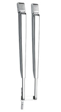 Vetus Parallel wiper arm set, stainless steel, L= 386 - 471 mm, complete Marine Part SSADX