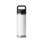 Rambler 18 oz (532 ml) Bottle With Chug Cap - White - back view