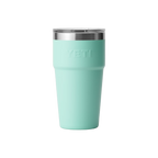 Rambler 20 oz (591 ml) Stackable Cup - Seafoam - back view