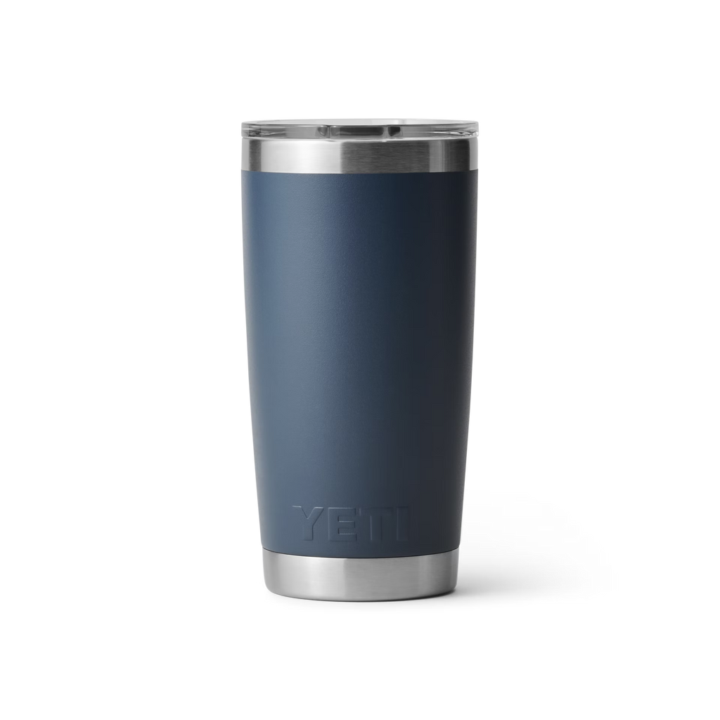 Rambler 20 oz (591 ml) Tumbler - Navy - back view