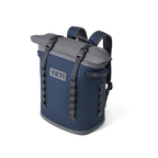 Hopper M20 Backpack Soft Cooler - Navy - closed view