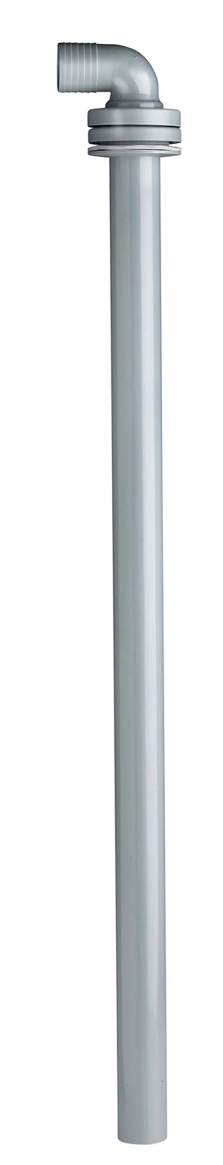 VETUS Extraction pipe, L= 780 mm, hose nipple Ø 38 mm, straight WTS78038S