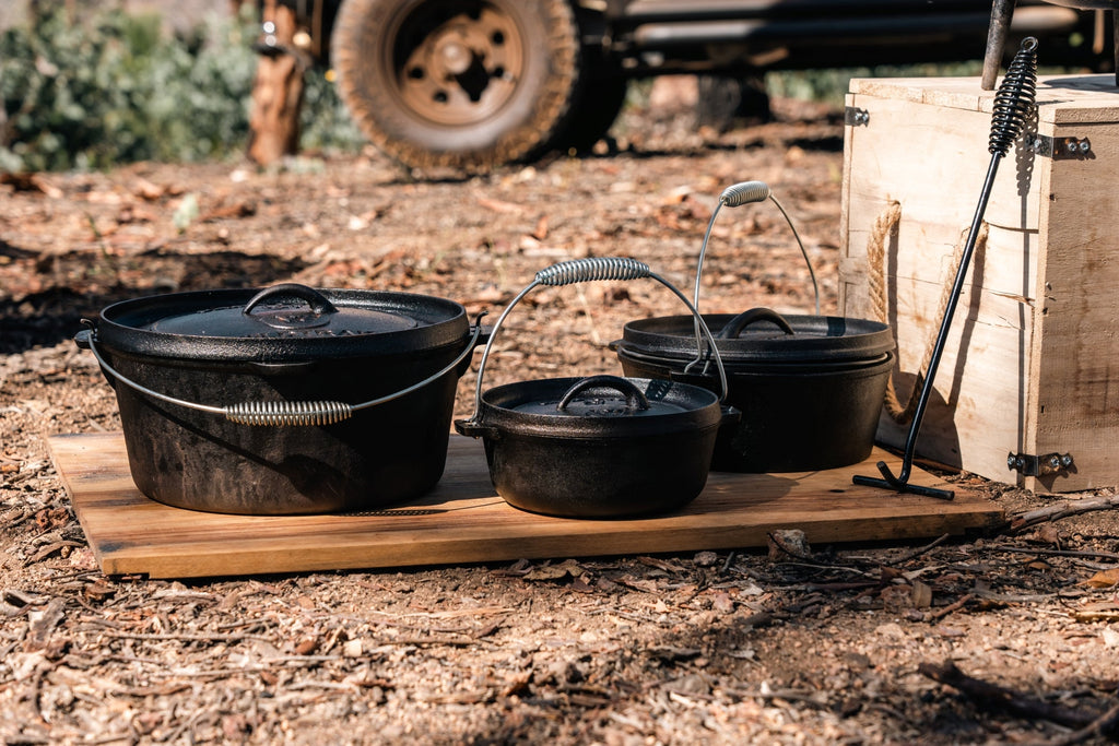 Wildtrak 9 Quart Heavy-duty Round Camp Oven with Lip and Handle, Pre-Seasoned - view 19