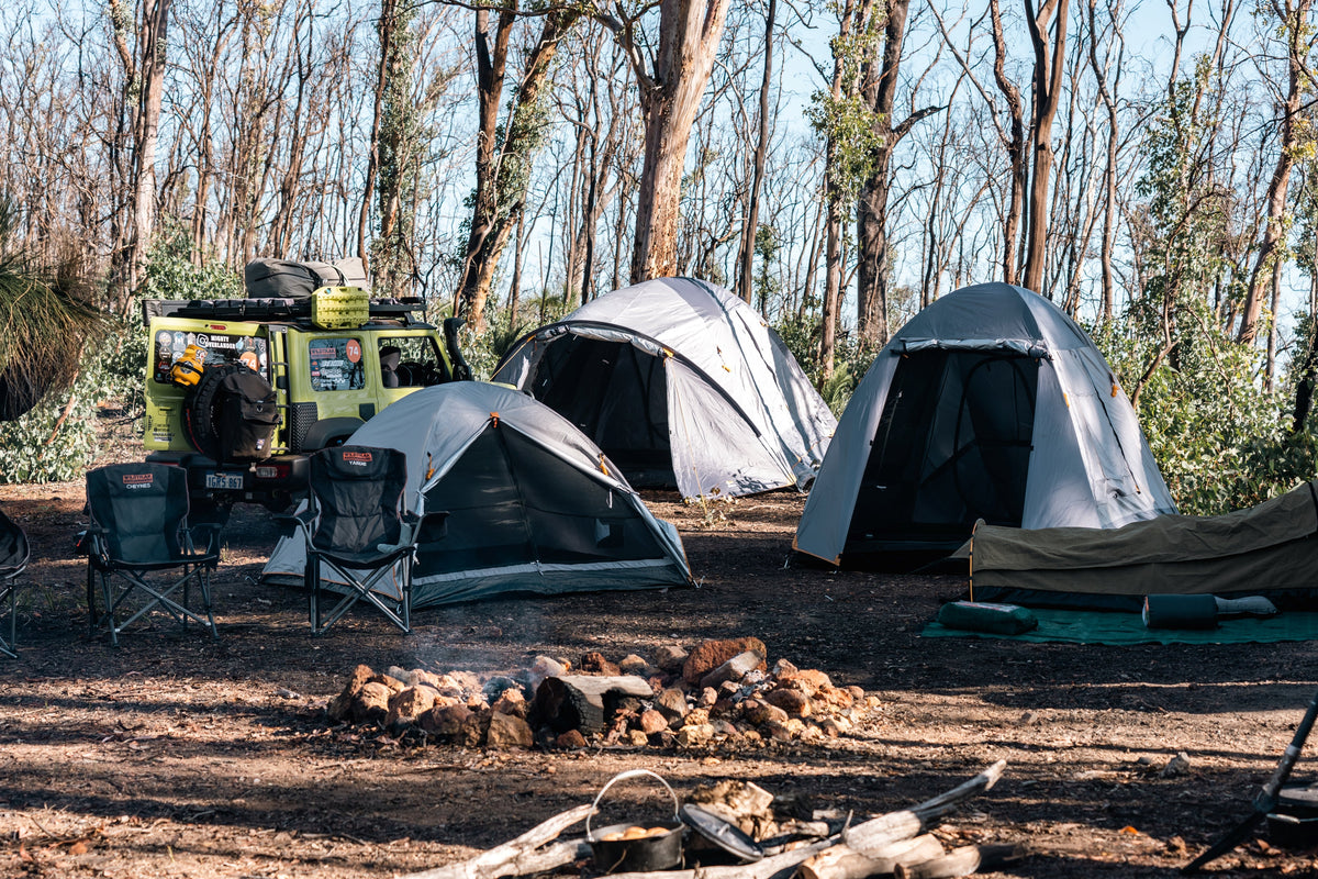 Cockatoo Camping 4P Gibson 4V Dome Tent with Vestibule - view 11
