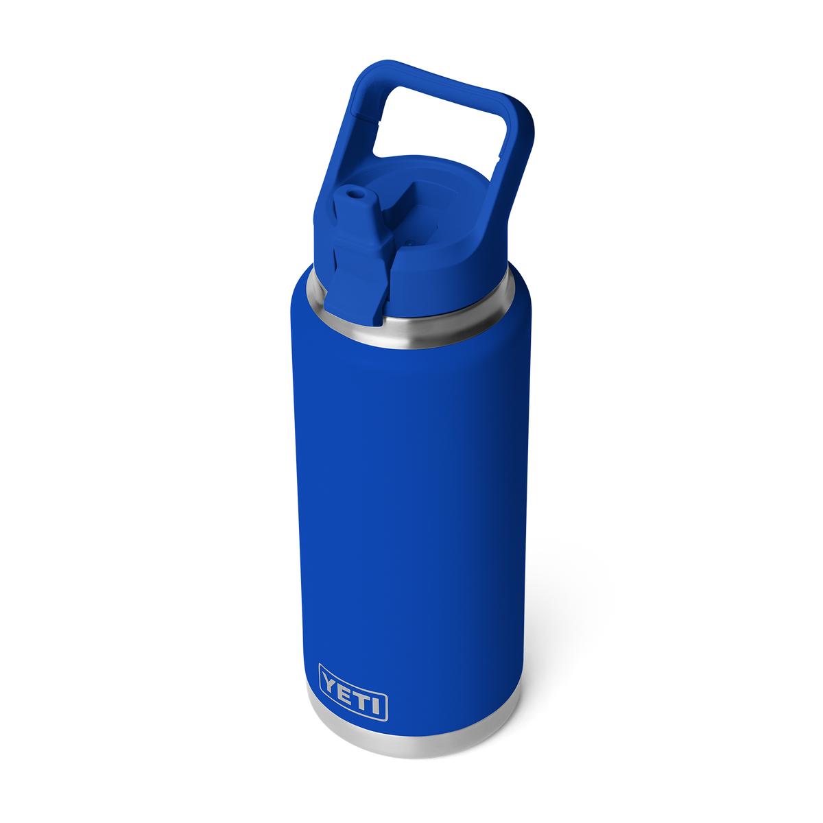 Rambler 36 oz (1 L) Straw Bottle - Royal Blue - straw
