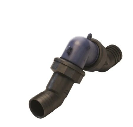 VETUS Plastic in-line non-return valve, without hose connections YNRE
